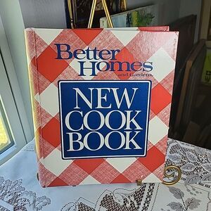 Vtg Better Homes & Gardens New Cookbook 1989 Tenth 5 Ring-Bound Edition w/tabs